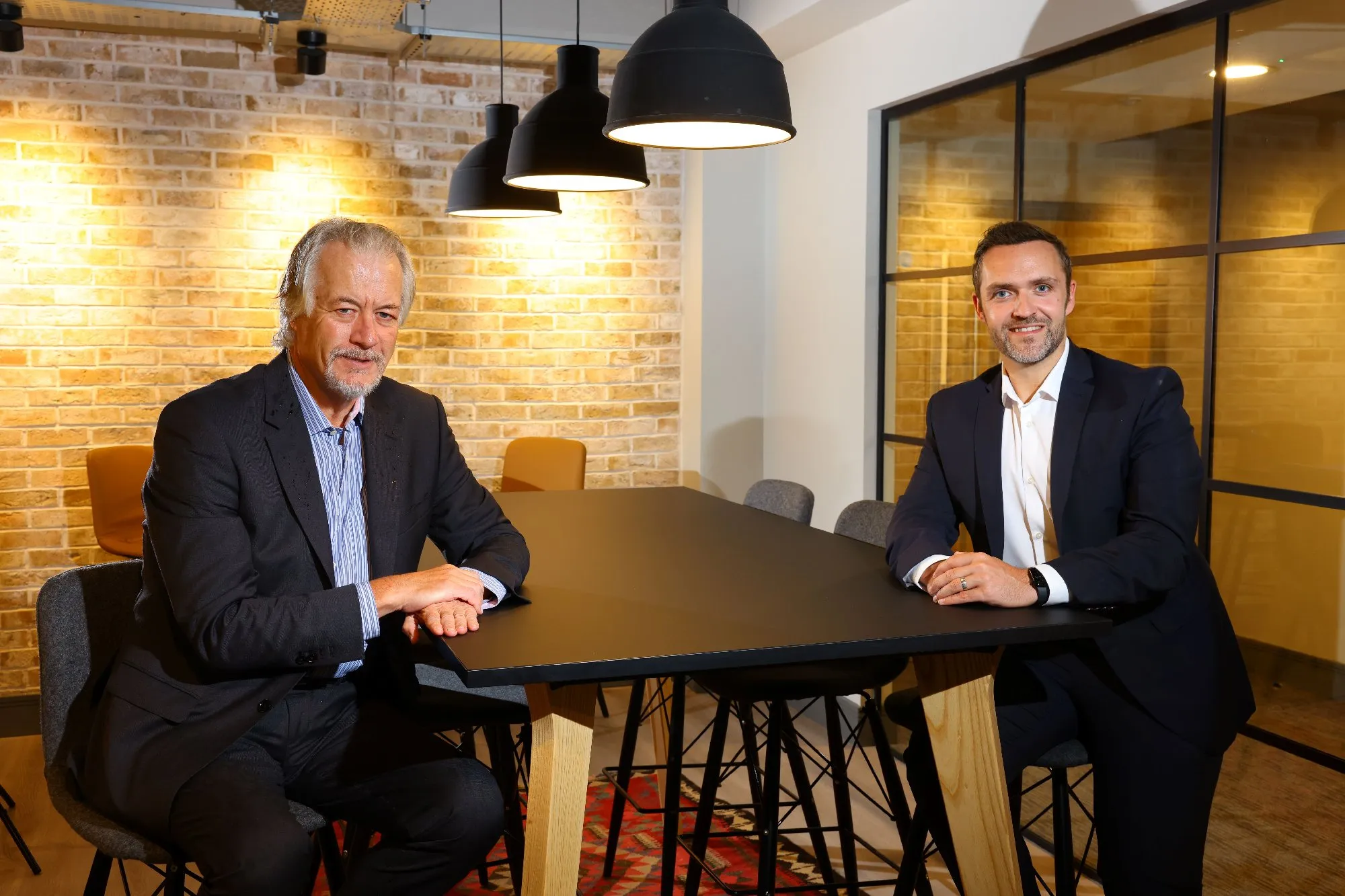 Immagine di Daniel Wade con Keith Charlton di FW Capital
